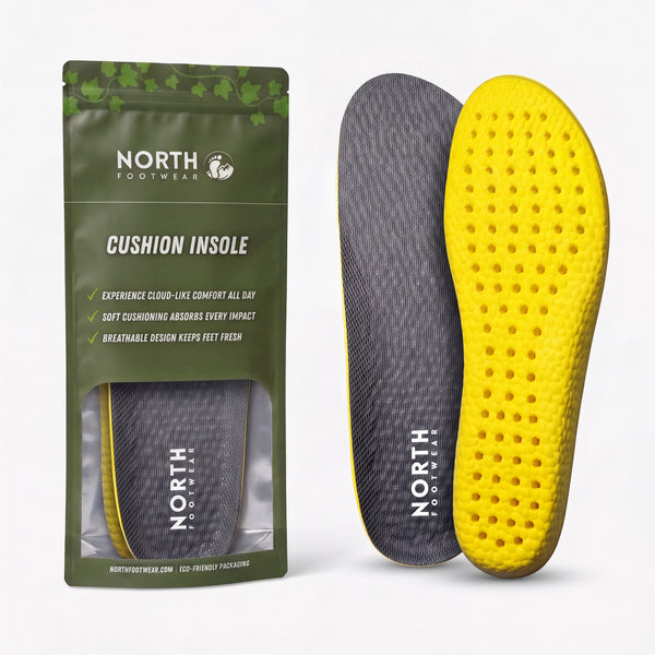 North innleggssåle med demping